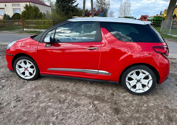 Citroen DS3 cena 14500 przebieg: 92030, rok produkcji 2010 z Oława małe 92